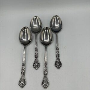 4 Tablespoon Serving Spoons VERSAILLES by MSI Stainless Japan 8 1/8"